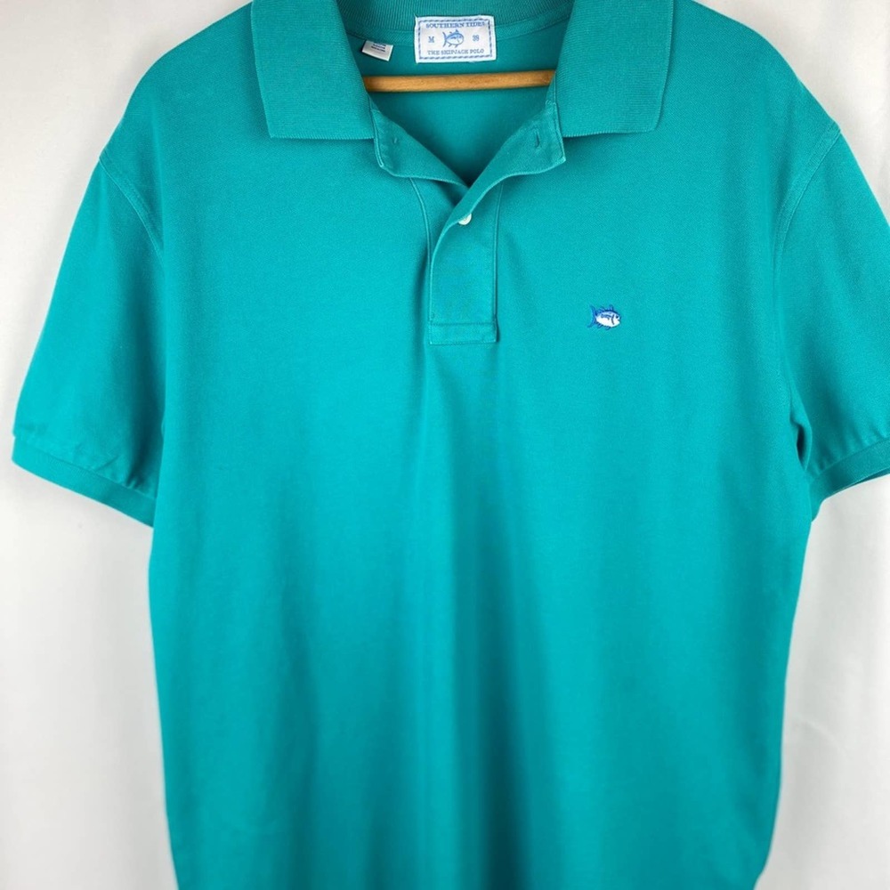 Southern Tide | The Skipjack Polo | Teal | Med